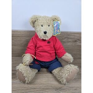 15" Boyd's Super Duper Bear Factory - BROWN BEAR Pink Poodle Skirt 50s WITH TAG